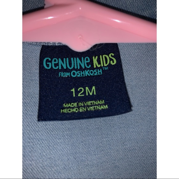 Genuine Kids by OshKosh Faded Ombré Denim Jacket - Picture 4 of 5